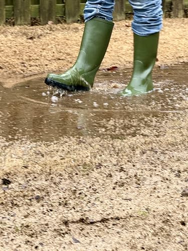 Rain Boots for Men with Lining | Waterproof |Mens Rubber Boots | Lightweight |Comfortable | Rain, Mud, Fishing, Hunting, Farming, Landscaping, Concrete2