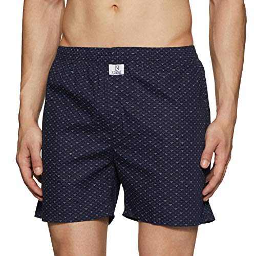 Image of Longies Men's Cotton Printed Regular Boxer Shorts