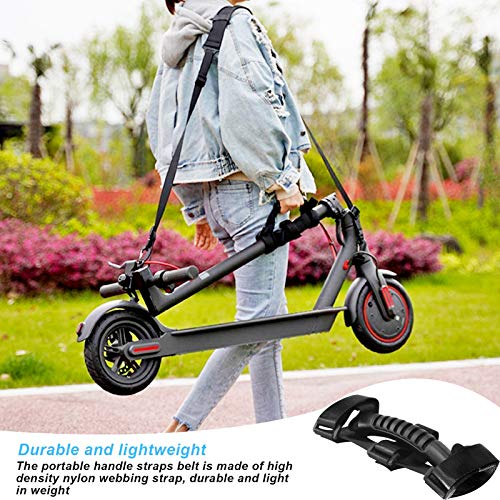 Aloskart Dragonne de Planche à roulettes pour Scooter Électrique Xiaomi Mijia M365 Portable Main Sangles, Bandage pour Poignées de Transport économe en Main-d'œuvre pour Scooter Électrique (A)