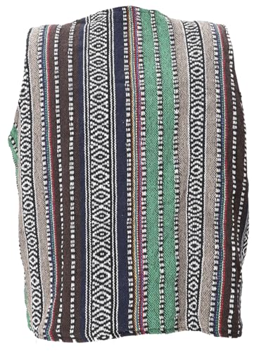 Chaleco para hombre psytrance de patchwork Goaweste estilo ropa goa 3