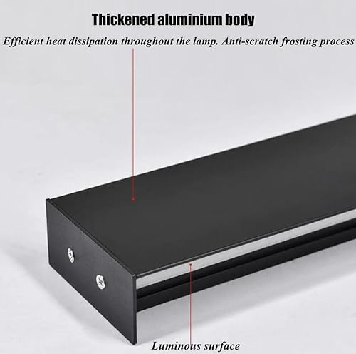 Miniatura 6 de Pasamanos LED para escaleras interiores, pasamanos de pared de pasillo de villa, barra de agarre de pared con sensor de cuerpo simple, pasamanos