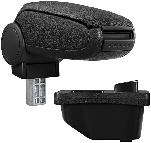 Pro.tec Mittelarmlehne Für Nissan Micra K13 - Gepolsterte Armauflage Mit Staufach