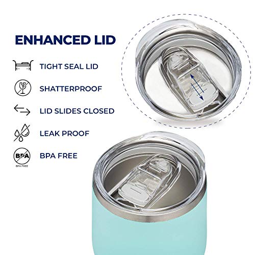 Sassycups Mommy's Sippy Cup Wine Tumbler | Engraved Stainless Steel Stemless Wine Glass Tumbler With Lid And Straw For New Mom | Mommy Tumbler | Mom To Be | Soon To Be Mom (12 Ounce, Mint) #TOP3