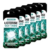 mal olor bucal Listerine Go. Tabs no contiene alcohol y es apto para su ingesta; actúa contra las bacterias causantes del mal aliento y el olor tras las comidas y bebidas a lo largo del día