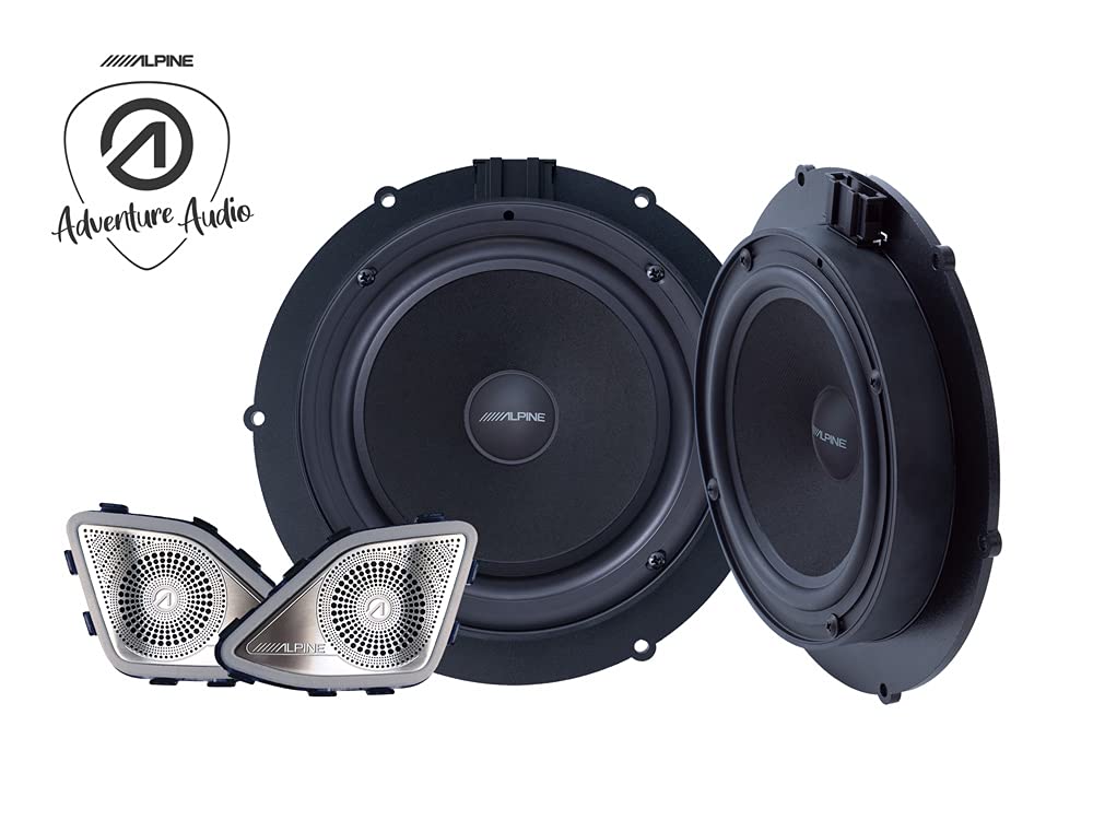 Alpine Car Audio SPC-106T6 Lautsprechersystem, 16,5 cm, für Volkswagen T6