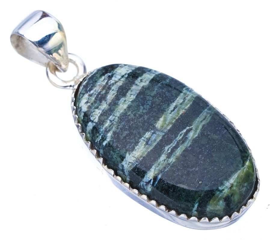 Pendentif Séraphinine naturelle StarGems en argent sterling, le cadeau fait main idéal