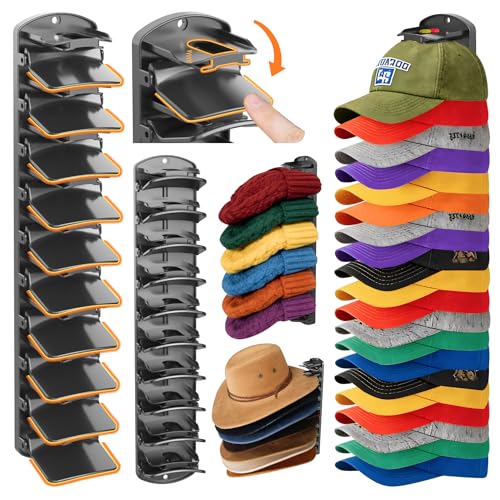 BRUBEQO 40-Cap Spring Clip Rack
