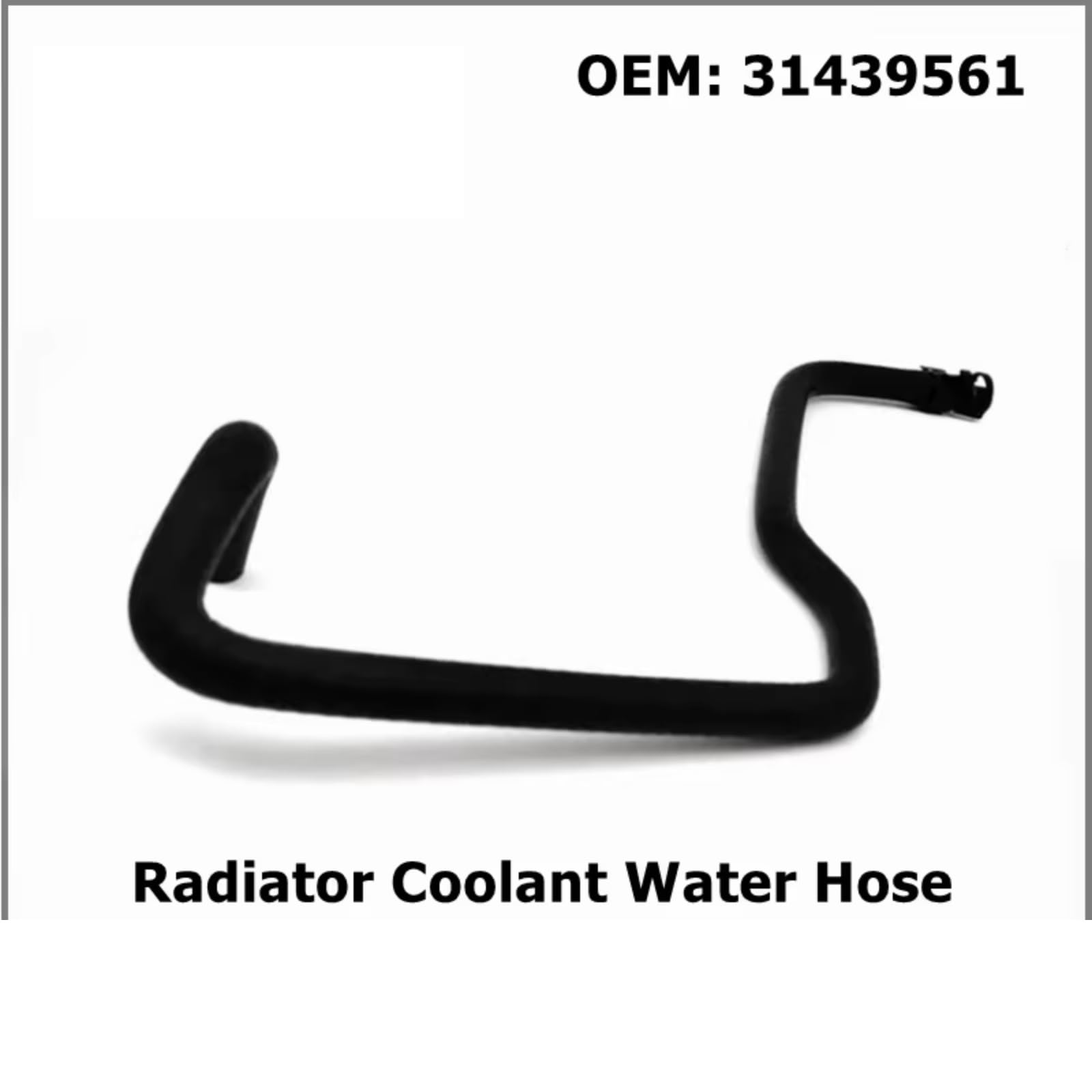 Compatibile Con Volvo Per S60 V60 V70 Per S80 Serbatoio Espansione Raffreddamento Radiatore Tubo Flessibile Dell'acqua Raffreddamento Accessori 31439561 Tubo rafedament radiatore