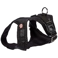 TRIXIE Comfort Soft Tourengeschirr Größe XS-S – Für Kleine Hunde, Brustumfang 30-45 Cm, Rot