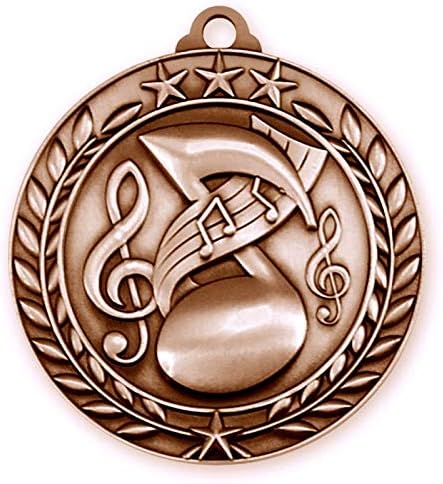 Express Medals Various Styles 1 to 50 Pack of Gold Siver Bronze Music Medals Trophy Award Medal Trophies Gift Prize Tournamnet Awards Prize Gift Favor WAM943