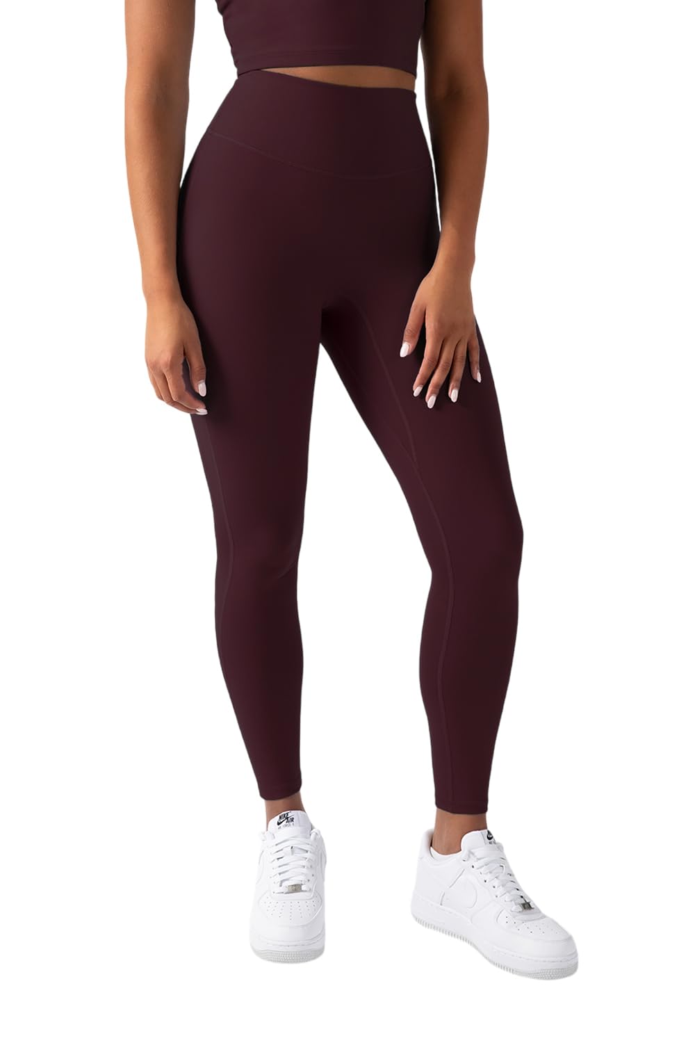 YITTY Active UltraLuxe High Waisted Leggings for Women No Front Seam Tummy Control Buttery Soft Womens Yoga Pilates