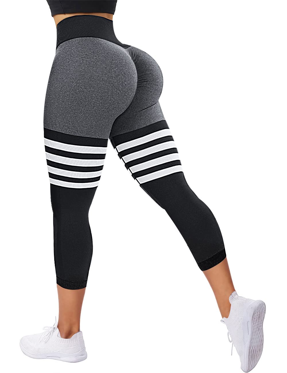 Buy A AGROSTE Women's Scrunch Butt Lifting Leggings High Waisted Booty