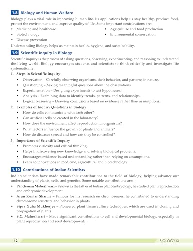 Image of Full Marks Discover Biology Textbook for Class 9 | Based on New NCERT Syllabus | Aligned with NEP 2020 & NCF-SE 2023 | For 2027 Examination