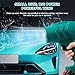 Jadeshay 21V Cordless Turbo Fan Blower, 800W High-Speed Handheld Jet Air Gun with 35,000 RPM Motor, Stepless Speed Control for Car Drying, Leaf Blowing & Workshop Dust Removal