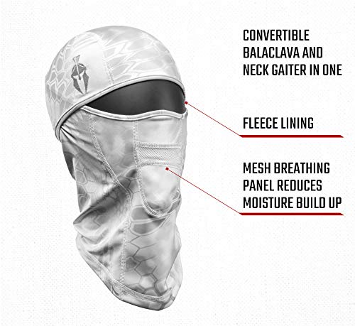 Kryptek Men's One Size Fits Most Wyot Balaclava, Wraith, Os #TOP1