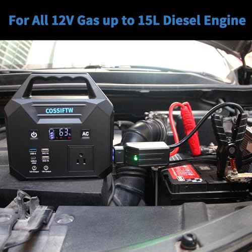 Image of Heavy Duty 10000A Jump Starter Built-in AC 200W Inverter for Trucks,Motorhomes All Gasoline and Up to 15L Diesel Engines;Power Suplly Fan,Laptop,Mobile Phone,Led Lighting for Party Camping