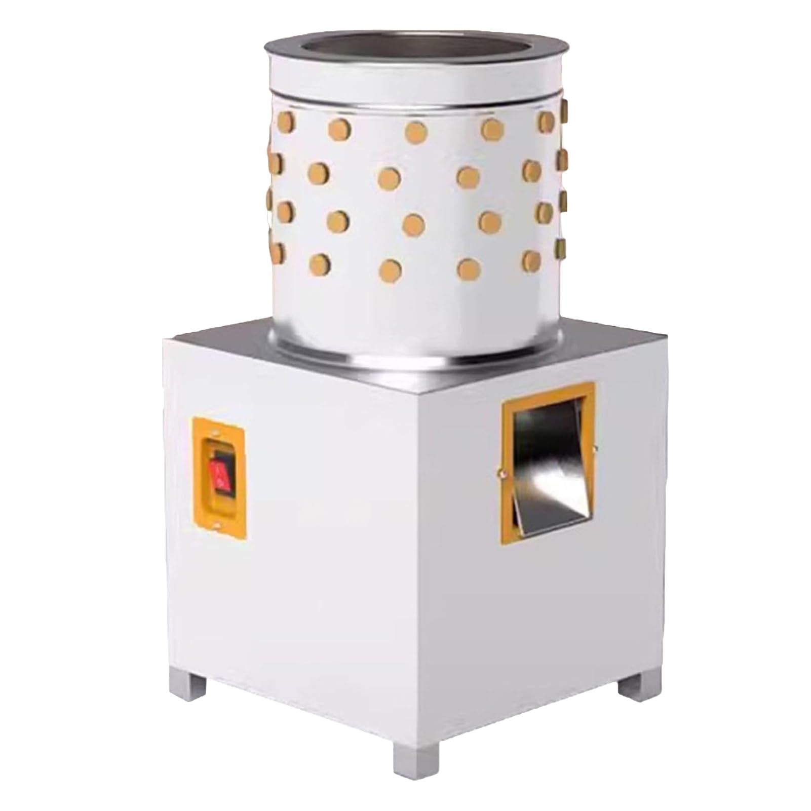 Máquina desplumadora de pollo, desplumadora automática de acero inoxidable de 210 W, para aves de corral, pato, pavo