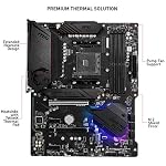 MSI MPG B550 Gaming Plus V1 Gaming Motherboard (AMD Ryzen 5000, AM4, DDR4, PCIe 4.0, SATA 6Gb/s, M.2, USB 3.2 Gen 2, HDMI/DP, ATX) - Image 2