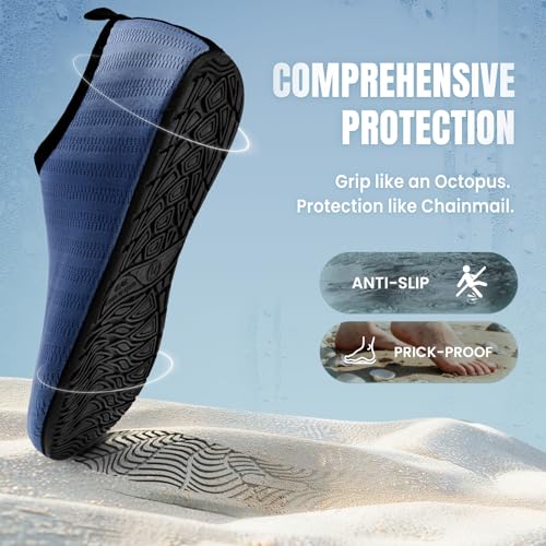 Image of IceUnicorn Water Shoes Men Women Beach Swim Aqua Barefoot Socks Pool Quick Dry Yoga
