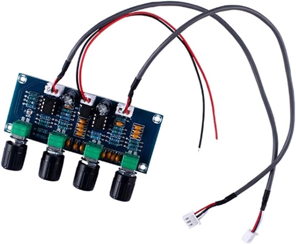 1pc XH-A901 Preamp Pre-amp with Treble Bass Volume Adjustment NE5532 Tone Board Pre-Amplifier Tone Controller