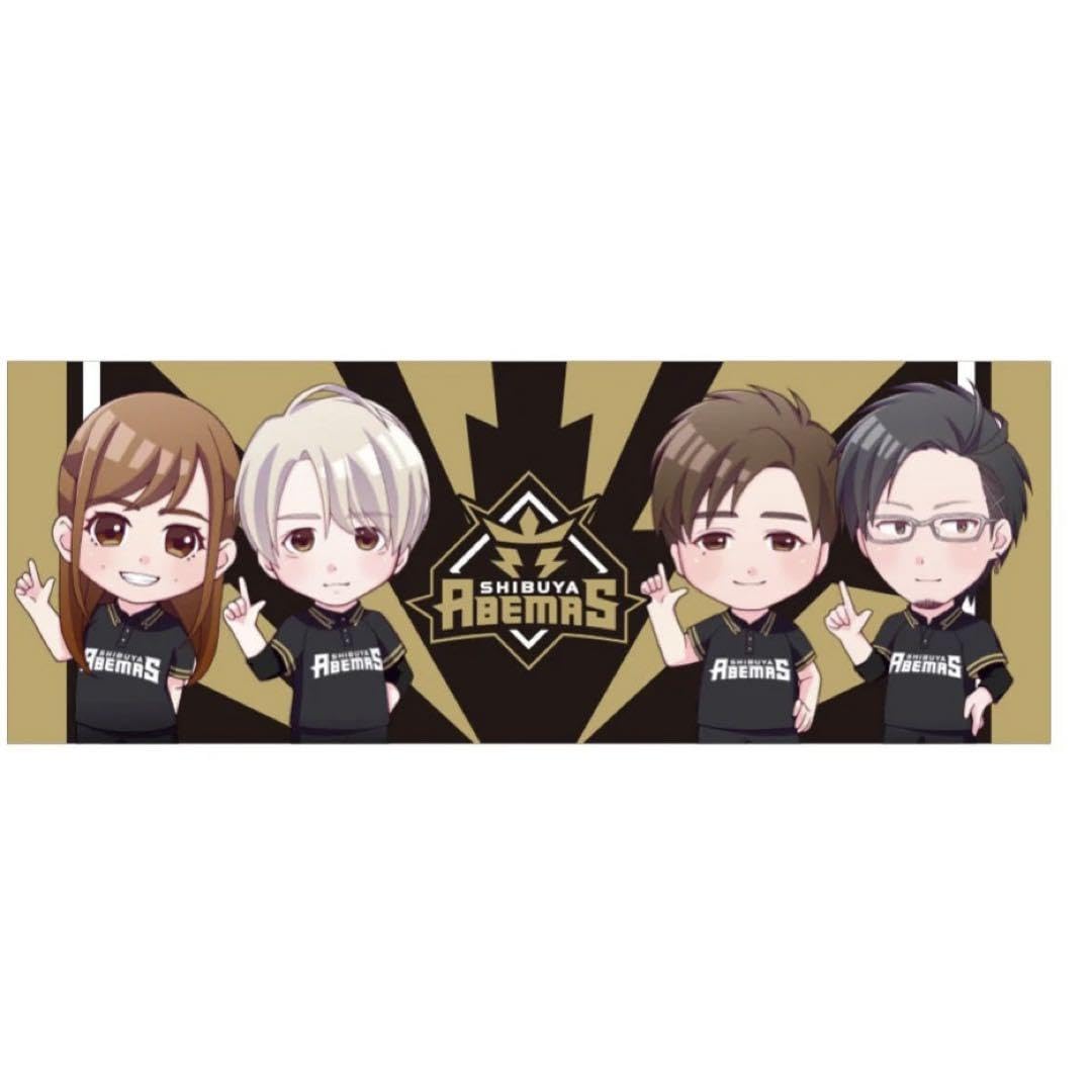 Amazon.co.jp: 渋谷ABEMAS Mリーグ 麻雀 タオル ホビー グッズ : ホビー