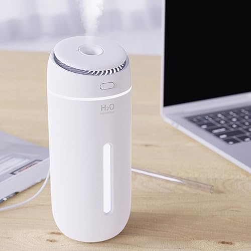 Miniatura 7 de Humidificadores USB para dormitorio humidificadores silenciosos de niebla fría para niños difusores de aceites esenciales humidificador con luces