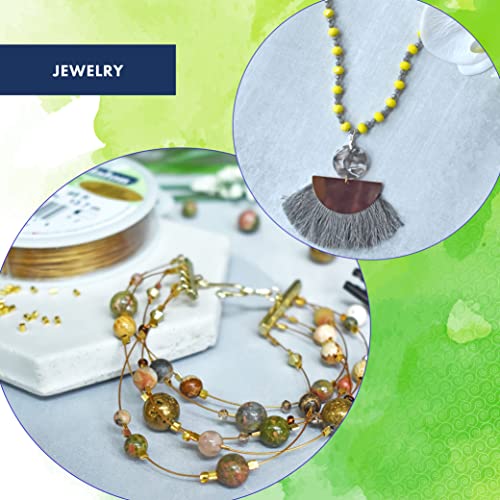 Beadalon 7 Strand Stainless Steel Bead Stringing Wire.010 In / 0.25 Mm, Bright, 1000 Ft / 305 M #TOP4