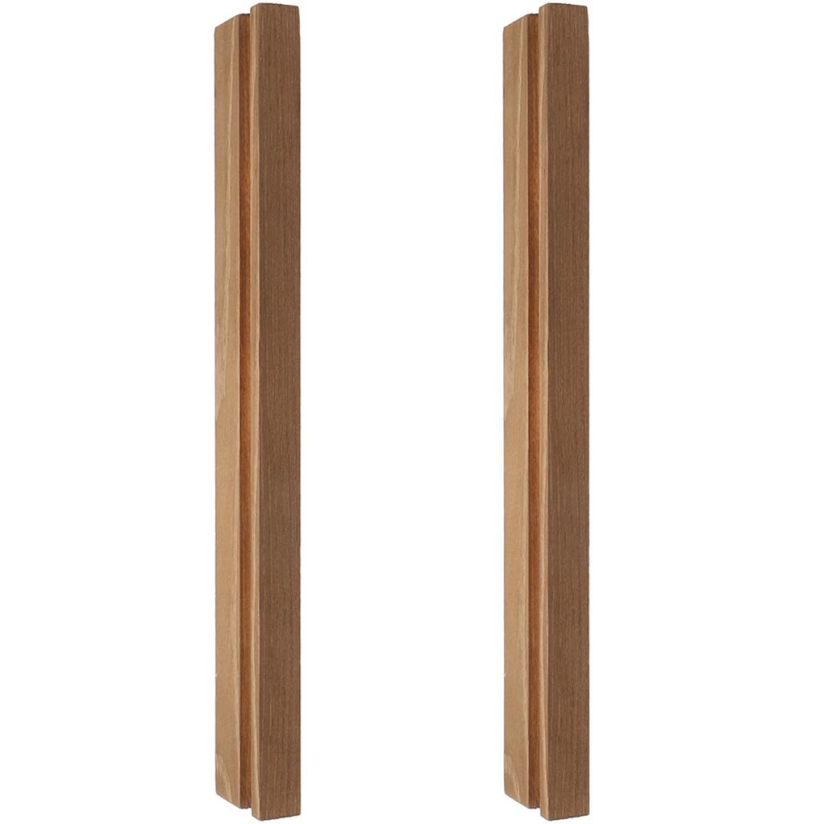 jojofuny Minimalista Pezzi Legno Supporto 2 Dischi Vinile o Design per Organizzare e Decorare Album e CD in Casa Ufficio