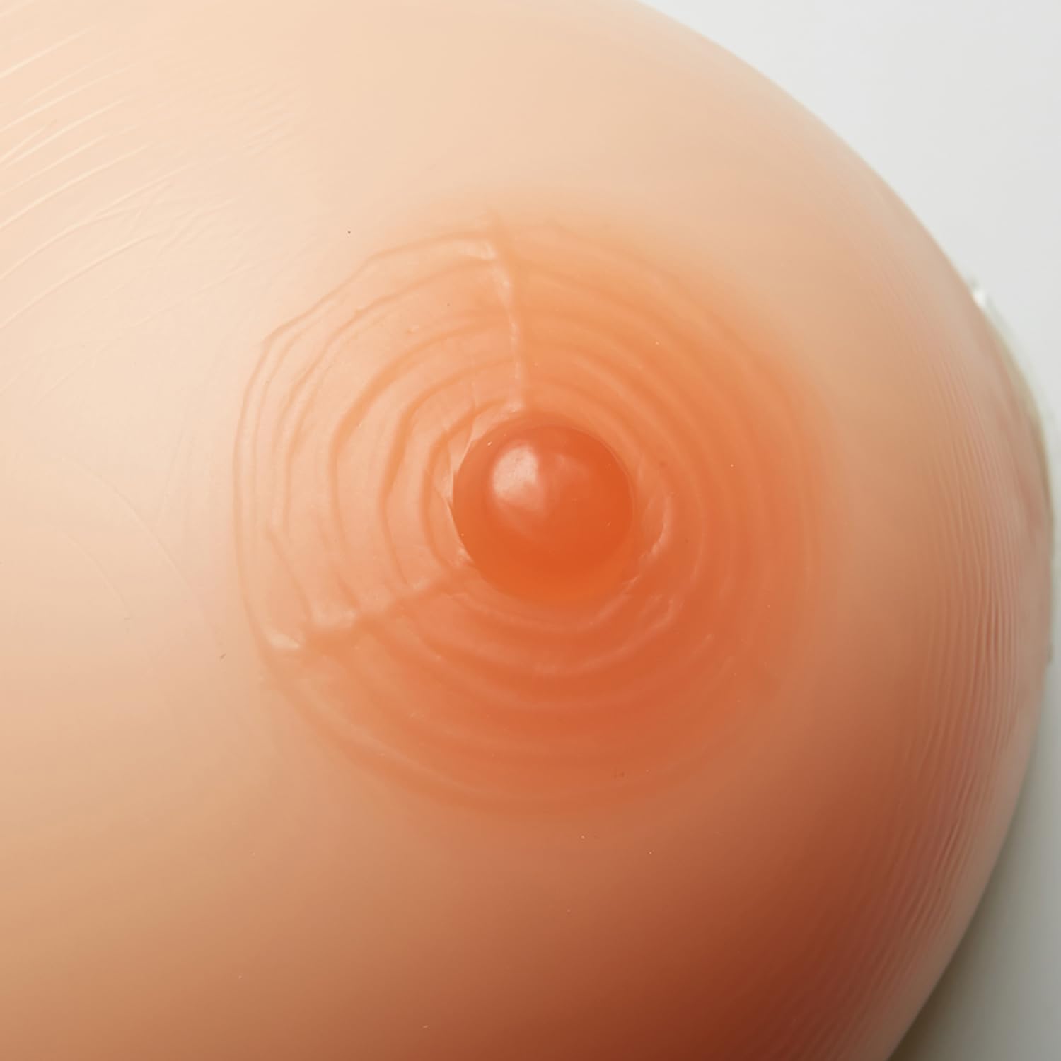 Silicone Breast Forms/Fake Boobs Realistic Fake Breasts Form Drag Queen Transgender Cosplay Prosthetic Breast - Self Adhesive(D Cup, Nude)
