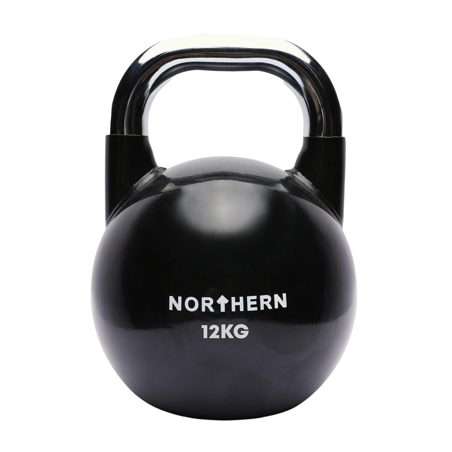 NORTHERN Competition Kettlebell, Premium Steel Kettlebell with Non-Slip Handle, Standardized Size, Durable Strength Training Equipment for Cross Training, Home & Gym Workouts, 4kg–28kg Range