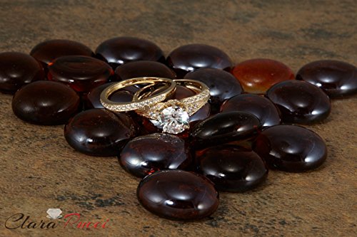 2.10Ct Round Cut Pave Solitaire With Accent Stunning Genuine Moissanite & Simulated Diamond Engagement Promise Statement Anniversary Bridal Wedding Ring Band Set Solid 14K 2 Tone Gold Size 7.5 #TOP3