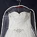 Hochwertiges Material, lange Hochzeits-Dess-Tasche, Abdeckung, Abendkleid, Staubschutz, Brautkleidung, Aufbewahrungstasche, Staubschutz, waschbar, Zylinder-Staubsaugerfilter, Staubsauger-Zubehör und