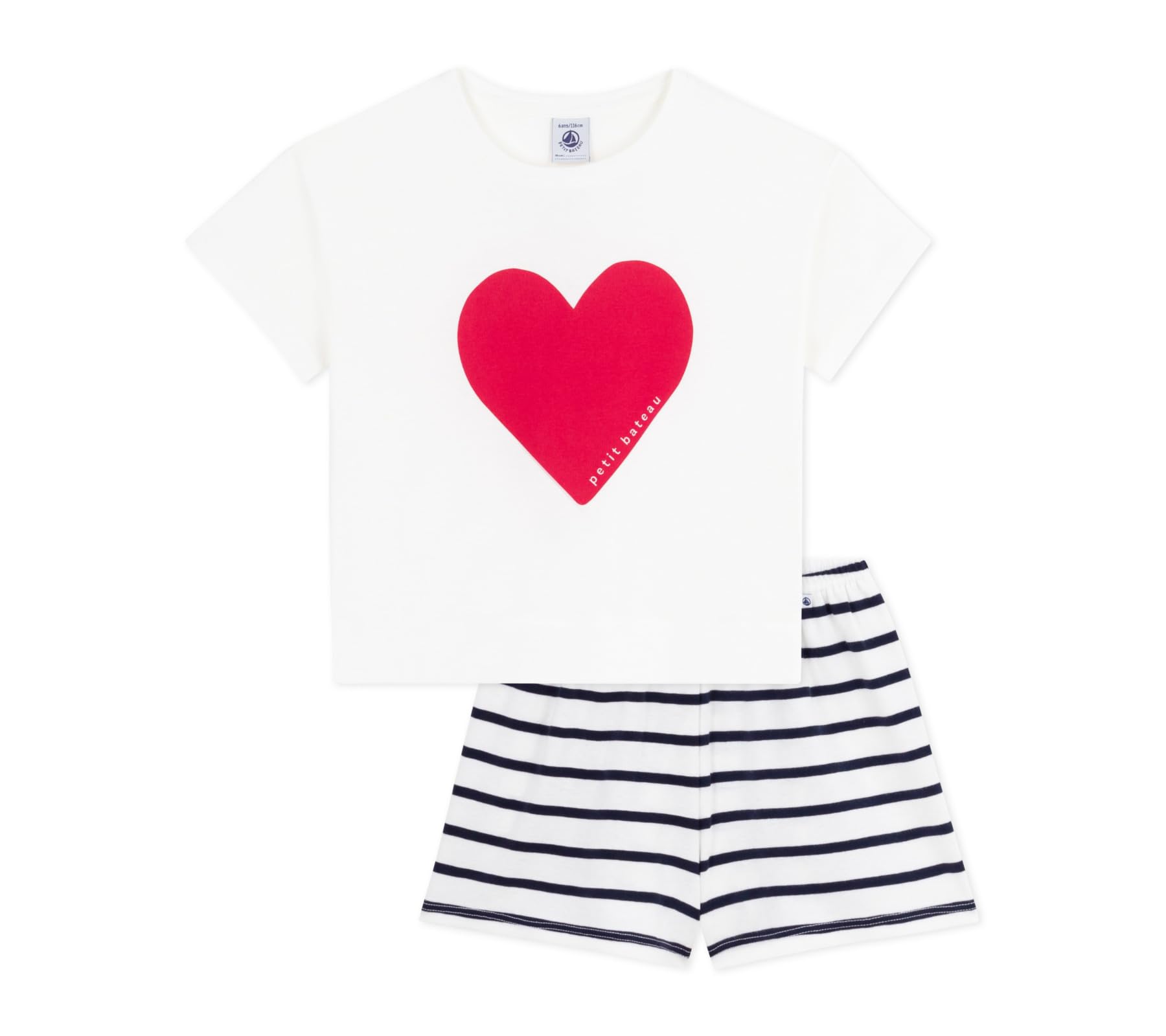Petit Bateau Mädchen A0ckd Pyjacourt (1er Pack)