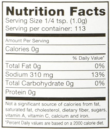 Borsari Original Seasoned Salt Blend -Gourmet Sea Salt With Herbs and Spices-Gluten Free All Natural Seasoning for Cooking - Multi-Use All Purpose Seasoning Salt With Garlic and Black Pepper- (4 oz)