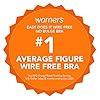 Warner's womens Easy Does It Underarm Smoothing With Seamless Stretch Wireless Lightly Lined Comfort Rm3911a Bra, Toasted Almond, Medium US