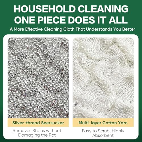 Image of 14 PCS Crevice Cleaning Brush & Scrubber Pad Set - Wire, Nylon & Brass Detail Brushes with Ergonomic Handles & Multi-Layer Scrub Pads for Deep Cleaning Kitchen, Bathroom, Grout, Sink, Grill & Car
