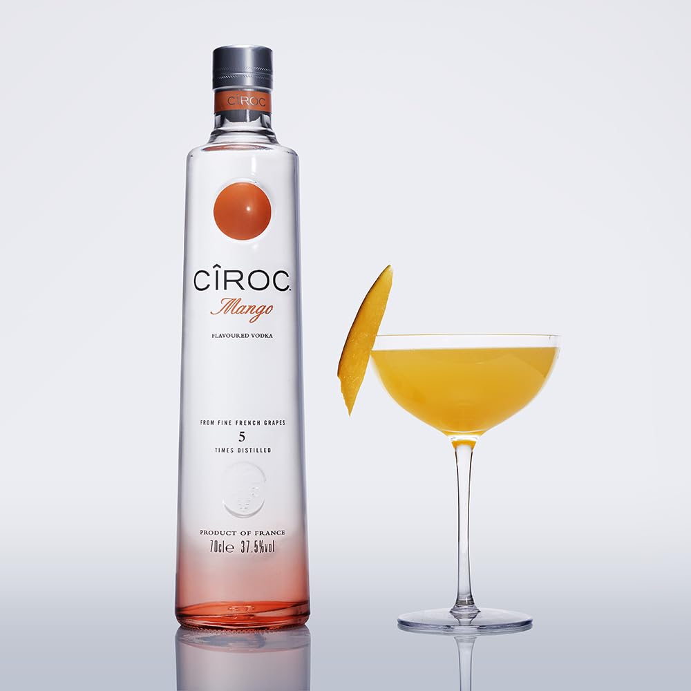 Cîroc Mango Flavoured Wodka, 37.5%, 0.7l Einzelflasche