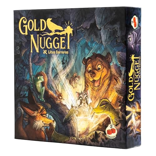 2Tomatoes Games | Gold Nugget | Strategy & Deception Board Game | Encourages Critical Thinking and Social Interaction | Family Gatherings and Game Nights | English | Fantasy Animals 2Tomatoes Games | Gold Nugget | Strategy & Deception Board Game | Encourages Critical Thinking and Social Interaction | Family Gatherings and Game Nights | English | Fantasy Animals