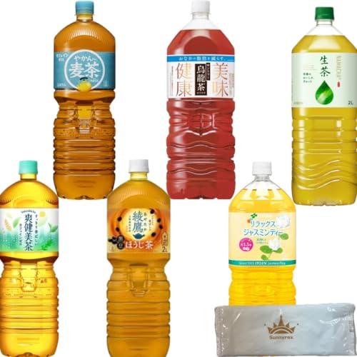 お茶 2リットル ペットボトル 2l 麦茶 ほうじ茶 緑茶 烏龍茶 爽健美茶 まとめ買い 業務用