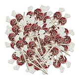 Candy Cane Tootsie Pops Lollipops Christmas Lollipops 60 Pack, Tootsie Roll Pops, Tootsie Pop Candy Cane, Tooties Lollipop, Tootsie Pops Bulk Candy Cane, Christmas Suckers Individually Wrapped