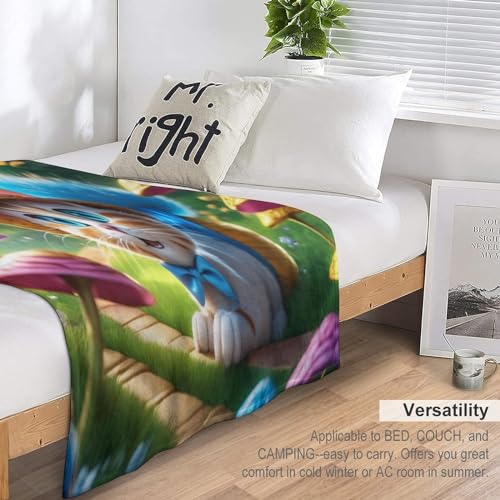 Couverture chat mignon pour voyage et soirées cocooning sur le canapé