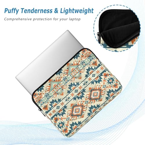 Funda para portátil 13-14 pulgadas patrón azteca impermeable miniatura 5