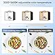 Fotostudio Lichtbox, 12 Zoll/30 cm Faltbare Photobox zum Produktfotografie CRI> 95 120 Dimmbare LED Beleuchtung Photobox mit 6 PVC Hintergrundfarben/Weiches Leichtes Tuch für Produktfotografie