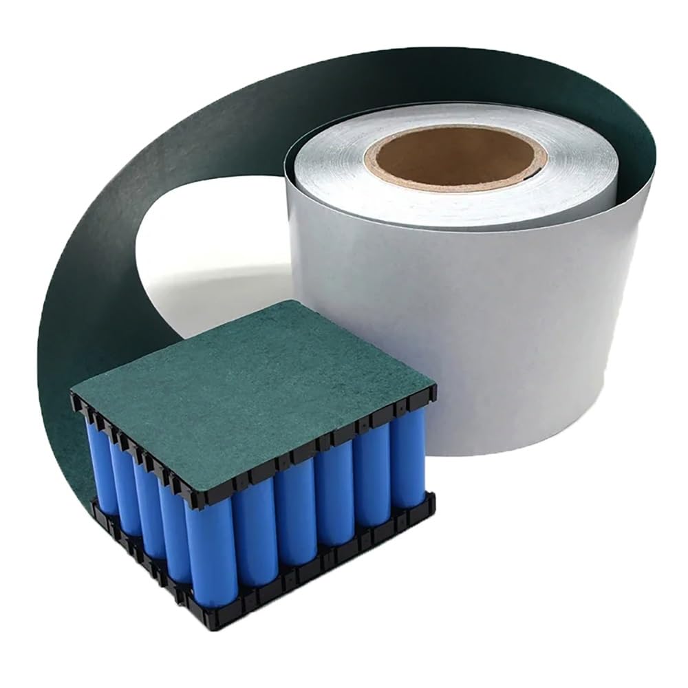Barley Paper, 18650 Insulation Barley Paper 30M Green 0.2mm Adhesive 25-145mm Width(Width 75mm)