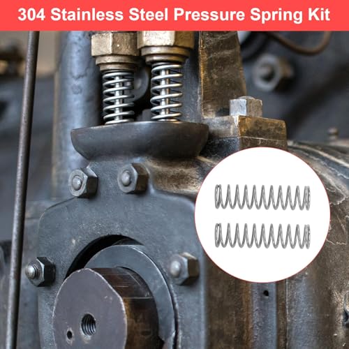 Druckfedern Sortiment Kit, 300 Stück 304 Edelstahl Kleine Federn Set Edelstahl Druckfeder, 23 verschiedene Größen Mechanische Metall Mini Federn für DIY Zuhause Automobilreparaturen