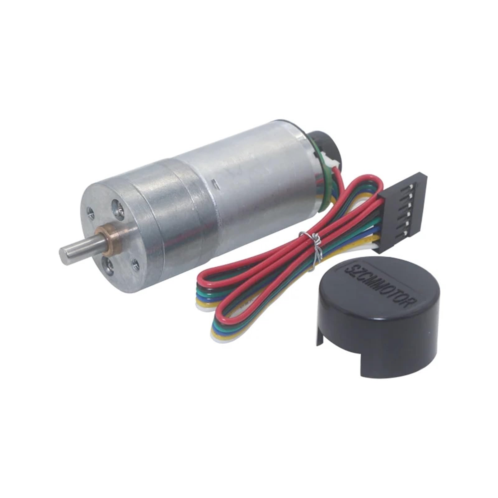 JGA25-370NB DC 6V 12V 24V High Torque Getriebemotor mit Encoder 1St(77rpm,12V)