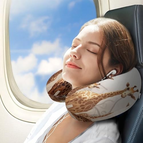 Almohada de viaje espuma viscoelástica tamaño único miniatura 3