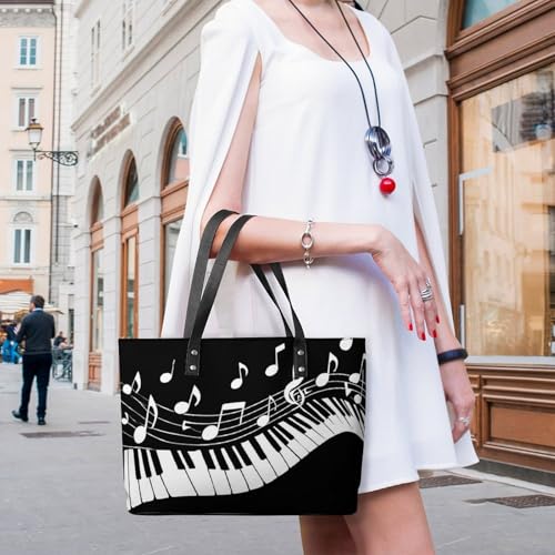 Bolso Tote De Cuero Suave Para Mujer miniatura 2