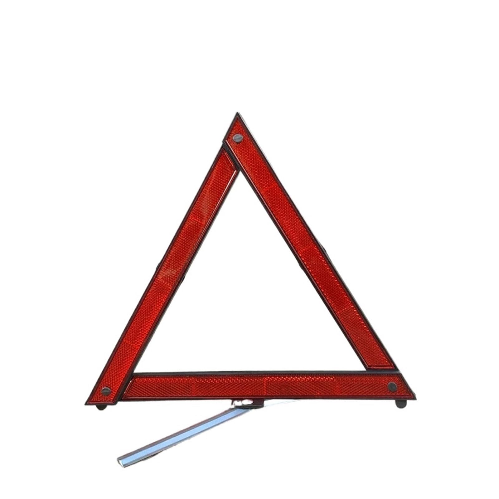 Triangolo Auto Treppiede Riflettente per avviso di Sicurezza Emergenza per Catarifrangente Triangolare Pieghevole per Auto | PC-4