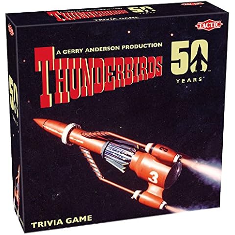 Tactic Games UK Thunderbirds Classic 50th Anniversary Trivia Board Game Cover